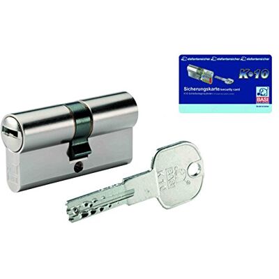 BASI Schließsysteme K10, Doppio ciliindro Serratura 3560 mm incl. 3 chiavi e scheda di sicurezza, BASI Schließsysteme K10, Doppio ciliindro Serratura 3560 mm incl. 3 chiavi e scheda di sicurezza,