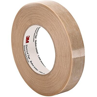 3M Tapecase 44 2,4 cm x 82,3 m tan low-halogen Electrical tape, 14 cm di spessore, 228,6 cm lunghezza, 2,4 cm larghezza 3M Tapecase 44 2,4 cm x 82,3 m tan low-halogen Electrical tape, 14 cm di spessore, 228,6 cm lunghezza, 2,4 cm larghezza