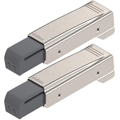 Blum otion braccio dritto Full Overlay cerniera per porte, finitura in nichel, Pack of 2, 2 Blum otion braccio dritto Full Overlay cerniera per porte, finitura in nichel, Pack of 2, 2