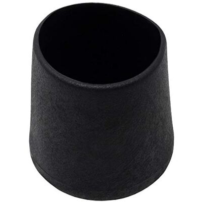 Adsamm ® / 16 x puntali avvolgenti esterni / neri / Ø 34 37 mm / tondi / piedini in PVC per gambe di mobili tonde / puntali protettivi per arredi ® Quality Adsamm ® / 16 x puntali avvolgenti esterni / neri / Ø 34 37 mm / tondi / piedini in PVC per gambe di mobili tonde / puntali protettivi per arredi ® Quality