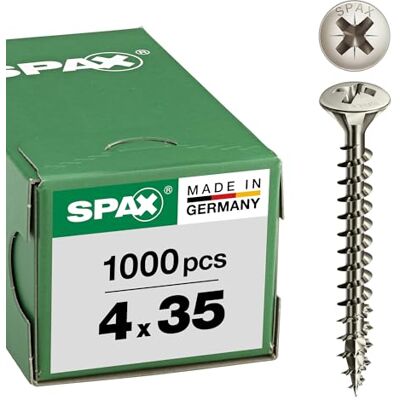 SPAX Z 2 4x35 Mm Nichelato - Vite SPAX Z 2 4x35 Mm Nichelato - Vite