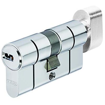 ABUS Cilindro a manopola, Ottone nichelato, 50/40 ABUS Cilindro a manopola, Ottone nichelato, 50/40