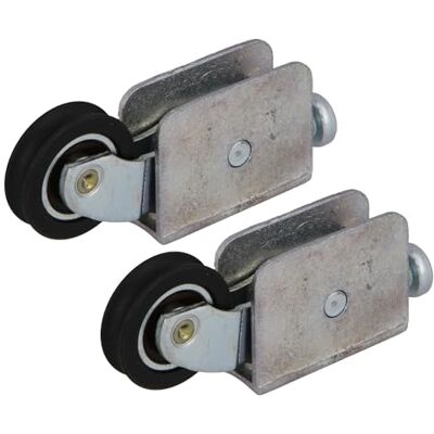 Amig Rullo per finestra scorrevole Set da 2 pezzi Dimensioni 57 x 25 mm Corpo metallico regolabile Cuscinetto a sfere Progettato per finestre scorrevoli Zamak zincato Mod. Amig Rullo per finestra scorrevole Set da 2 pezzi Dimensioni 57 x 25 mm Corpo metallico regolabile Cuscinetto a sfere Progettato per finestre scorrevoli Zamak zincato Mod.