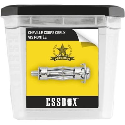 Scell-it Caviglia ESSBOX corpo cavo Spyder plus Ø 4 mm x 47 mm Scatola da 100 EX-91108104047 Scell-it Caviglia ESSBOX corpo cavo Spyder plus Ø 4 mm x 47 mm Scatola da 100 EX-91108104047