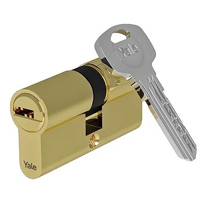Yale 1000 Serie Euro Cilindro Doppio 30/60-4 Chiavi Ottone Lucido Confezione blister 1 Yale 1000 Serie Euro Cilindro Doppio 30/60-4 Chiavi Ottone Lucido Confezione blister 1