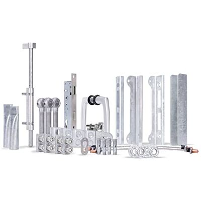 Alberts Cancelli industriali, Argento Alberts Cancelli industriali, Argento