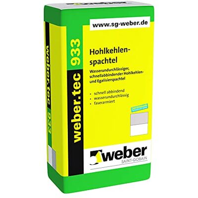 Weber tec 933, 25 kg – Spatola cava Weber tec 933, 25 kg – Spatola cava