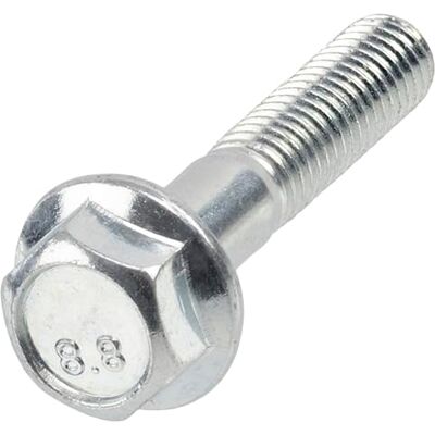 Aerzetix K35085 Set di 10 Bullone flangiato vite a testa esagonale con flangia M8x40mm DIN 6921 durezza 8.8 in acciaio zincato vite di fissaggio Aerzetix K35085 Set di 10 Bullone flangiato vite a testa esagonale con flangia M8x40mm DIN 6921 durezza 8.8 in acciaio zincato vite di fissaggio