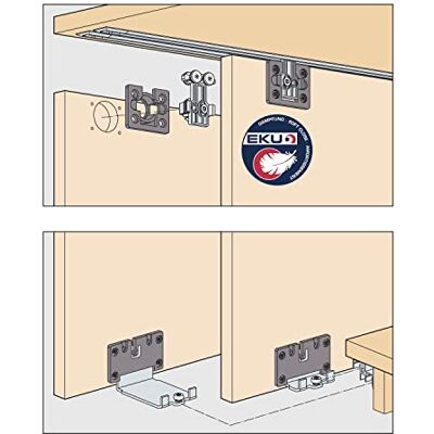 HAWA Clipo 36 H MS Maniglia per porta scorrevole, per 2 porte scorrevoli (fronte combinato) fino a 36 kg HAWA Clipo 36 H MS Maniglia per porta scorrevole, per 2 porte scorrevoli (fronte combinato) fino a 36 kg