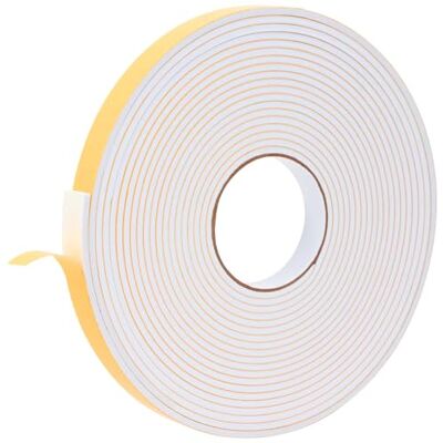 vidaXL Nastro adesivo in schiuma Bianco 20mm x 10m Schiuma CR vidaXL Nastro adesivo in schiuma Bianco 20mm x 10m Schiuma CR