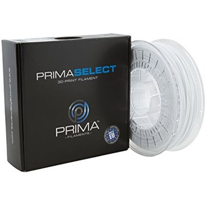 Prima Filaments PrimaSelect PETG Filamenti, 2.85 mm, 750 g, Solido Bianco Prima Filaments PrimaSelect PETG Filamenti, 2.85 mm, 750 g, Solido Bianco