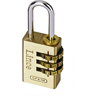 Lince -Lucchetto a Combinazione in Ottone 200-20 Lince -Lucchetto a Combinazione in Ottone 200-20