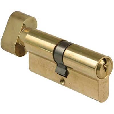 Amig Cilindro di sicurezza con stampella Serratura per porte Bombina ad alta sicurezza Antifurto e antitrapano Include 3 chiavi Oro opaco Misure: 80 (40-40 mm) Amig Cilindro di sicurezza con stampella Serratura per porte Bombina ad alta sicurezza Antifurto e antitrapano Include 3 chiavi Oro opaco Misure: 80 (40-40 mm)