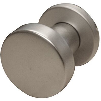 Alpertec alluminio – Pomello fermamente su rosetta anodizzato pulsante set maniglia porta guarnizioni, diametro 50 mm, colore argento, 40112330 K1 Alpertec alluminio – Pomello fermamente su rosetta anodizzato pulsante set maniglia porta guarnizioni, diametro 50 mm, colore argento, 40112330 K1