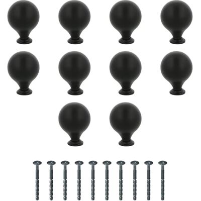 Amig Confezione da 10 Pomelli per mobili Ø30 mm Colore Nero Opaco Fabbricato in Zamak Maniglie per cassetti e armadi da cucina e bagno con stile moderno decorativo e uso Mod. Amig Confezione da 10 Pomelli per mobili Ø30 mm Colore Nero Opaco Fabbricato in Zamak Maniglie per cassetti e armadi da cucina e bagno con stile moderno decorativo e uso Mod.