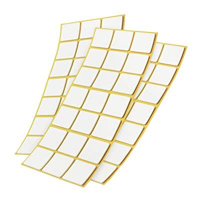 Adsamm ® / 63 x antiscivolo autoadesivi / bianchi / 30x30 mm / quadrati / piedini adesivi antisdrucciolo in gomma espansa EPDM / cuscinetti protettivi per arredi ® Quality Adsamm ® / 63 x antiscivolo autoadesivi / bianchi / 30x30 mm / quadrati / piedini adesivi antisdrucciolo in gomma espansa EPDM / cuscinetti protettivi per arredi ® Quality