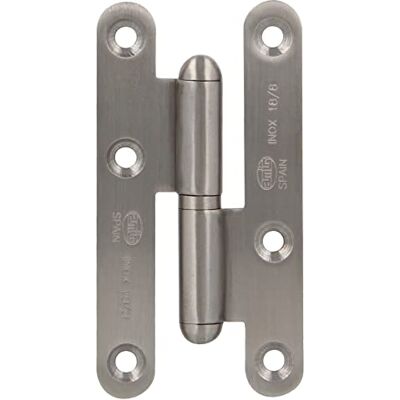 Amig Porta con disco a pressione chiavistello destro acciaio inossidabile 18/8 opaco bordi rotondi senza bordo terminale apriporta 30 V taglia 405-100 Amig Porta con disco a pressione chiavistello destro acciaio inossidabile 18/8 opaco bordi rotondi senza bordo terminale apriporta 30 V taglia 405-100