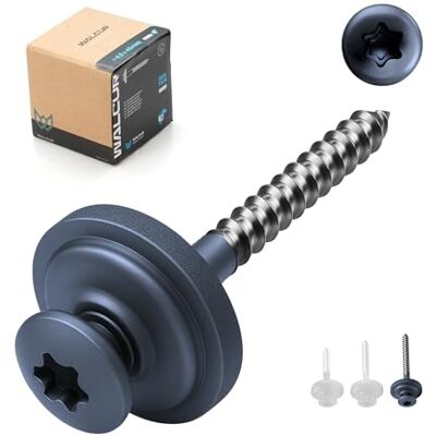 GeZu Impex Walcur Viti Spengler ø 4.5 x 45 mm 100 Acciaio Inox Autoperforanti per Terrazze 100 Pezzi Viti per Tetti a Tenuta Stagna con Rondelle in Gomma Antracite Grigie GeZu Impex Walcur Viti Spengler ø 4.5 x 45 mm 100 Acciaio Inox Autoperforanti per Terrazze 100 Pezzi Viti per Tetti a Tenuta Stagna con Rondelle in Gomma Antracite Grigie
