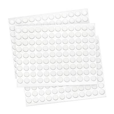 Adsamm ® / 324 x antiscivolo autoadesivi / bianchi / Ø 10 mm / tondi / piedini adesivi antisdrucciolo in gomma espansa EPDM / cuscinetti protettivi per arredi ® Quality Adsamm ® / 324 x antiscivolo autoadesivi / bianchi / Ø 10 mm / tondi / piedini adesivi antisdrucciolo in gomma espansa EPDM / cuscinetti protettivi per arredi ® Quality