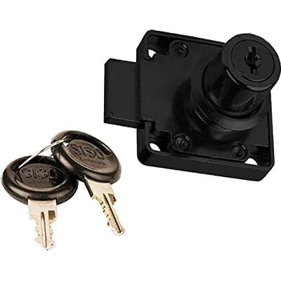 Siso - Riegelschloss - ZAMAK - anodizzato - 2 chiavi - Chiusura porta Siso - Riegelschloss - ZAMAK - anodizzato - 2 chiavi - Chiusura porta