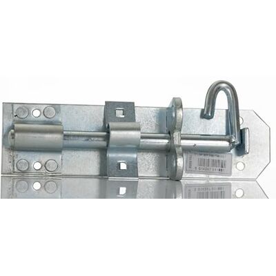 RS PRO Bullone porta in acciaio adatto per lucchetto zinco, L. 203 mm RS PRO Bullone porta in acciaio adatto per lucchetto zinco, L. 203 mm