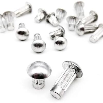 jiuxinyun 100 pezzi M2 M2.5 M3 M4 GB827 Rivetto solido in alluminio con testa tonda e gambo zigrinato for targhetta con etichetta Diametro 2 mm 2.5 mm 3 mm 4 mm(M2,5mm) jiuxinyun 100 pezzi M2 M2.5 M3 M4 GB827 Rivetto solido in alluminio con testa tonda e gambo zigrinato for targhetta con etichetta Diametro 2 mm 2.5 mm 3 mm 4 mm(M2,5mm)