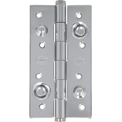 Amig Cerniera di sicurezza 150 x 82 x 3 mm Bordi quadrati Finiture piatte Supporto per porte d'ingresso saldamente Acciaio argentato lucido Amig Cerniera di sicurezza 150 x 82 x 3 mm Bordi quadrati Finiture piatte Supporto per porte d'ingresso saldamente Acciaio argentato lucido