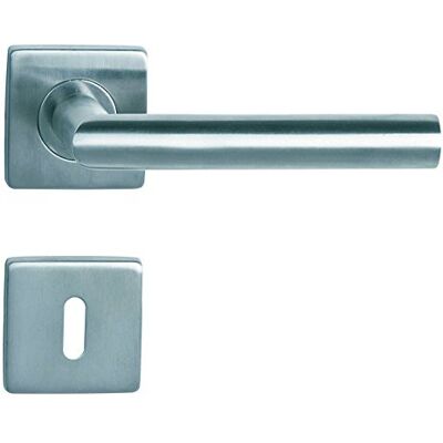 Alpertec Beschlag Monaco Square Camera Porta Scopino porta a leva maniglia maniglie delle porte, 1 pezzi, Alpertec Beschlag Monaco Square Camera Porta Scopino porta a leva maniglia maniglie delle porte, 1 pezzi,