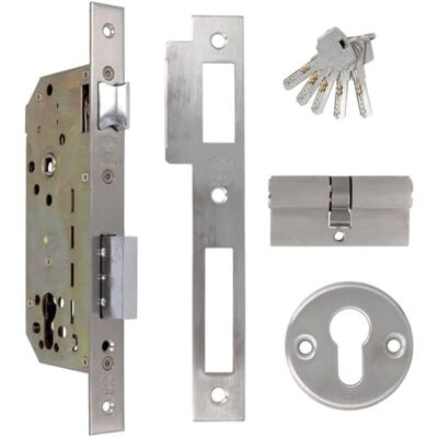 AMIG 340 Serratura da porta - Cilindro di sicurezza & 5 chiavi AMIG 340 Serratura da porta - Cilindro di sicurezza & 5 chiavi