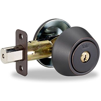 Yale YH Collection Catenaccio Cilindro Singolo in Bronzo Lucidato Olio Yale YH Collection Catenaccio Cilindro Singolo in Bronzo Lucidato Olio