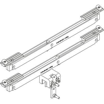 Dorma Glas Muto 150 Set di ammortizzatori per porta scorrevole, spessore vetro 8-13,5 mm, peso alare: fino a 150 kg, in plastica/acciaio Dorma Glas Muto 150 Set di ammortizzatori per porta scorrevole, spessore vetro 8-13,5 mm, peso alare: fino a 150 kg, in plastica/acciaio