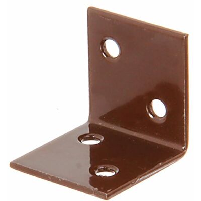 Alberts GAH-, Squadretta di giunzione angolare, con lati uguali, Marrone, 30 x 30 x 30 mm, 50 Pezzi Alberts GAH-, Squadretta di giunzione angolare, con lati uguali, Marrone, 30 x 30 x 30 mm, 50 Pezzi
