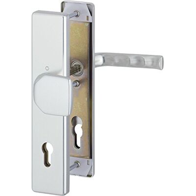 HOPPE LONDON Maniglia di ricambio per porta d'ingresso e porta d'ingresso, distanza 88 mm, argento anodizzato, cilindro profilato per porta con spessore 42-47 mm, senza protezione antistrappo e certificazione: RC2 secondo EN 1906, 1 pezzo di guarnizione d HOPPE LONDON Maniglia di ricambio per porta d'ingresso e porta d'ingresso, distanza 88 mm, argento anodizzato, cilindro profilato per porta con spessore 42-47 mm, senza protezione antistrappo e certificazione: RC2 secondo EN 1906, 1 pezzo di guarnizione d