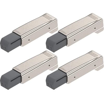 Blum otion braccio dritto Full Overlay cerniera per porte, finitura in nichel, pack of 4, 4 Blum otion braccio dritto Full Overlay cerniera per porte, finitura in nichel, pack of 4, 4