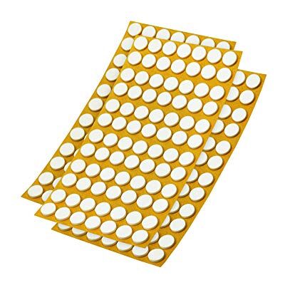 Adsamm ® / 252 x antiscivolo autoadesivi / bianchi / Ø 12 mm / tondi / piedini adesivi antisdrucciolo in gomma espansa EPDM / cuscinetti protettivi per arredi ® Quality Adsamm ® / 252 x antiscivolo autoadesivi / bianchi / Ø 12 mm / tondi / piedini adesivi antisdrucciolo in gomma espansa EPDM / cuscinetti protettivi per arredi ® Quality