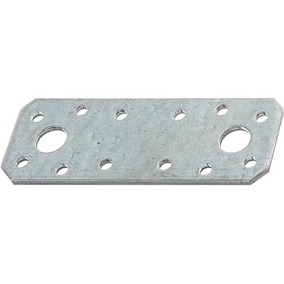 Alberts GAH- Connettore piatto zincato Sendzimir, 100 x 35 mm Alberts GAH- Connettore piatto zincato Sendzimir, 100 x 35 mm