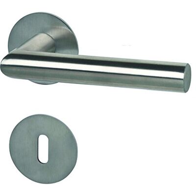 Alpertec Piato R Edestahlf Set di maniglie per porte interne, multicolore, Alpertec Piato R Edestahlf Set di maniglie per porte interne, multicolore,