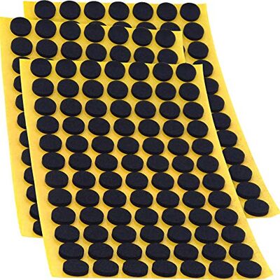 Adsamm ® / 252 x antiscivolo autoadesivi/neri/Ø 12 mm/tondi/piedini adesivi antisdrucciolo in gomma espansa EPDM/cuscinetti protettivi per arredi ® Quality Adsamm ® / 252 x antiscivolo autoadesivi/neri/Ø 12 mm/tondi/piedini adesivi antisdrucciolo in gomma espansa EPDM/cuscinetti protettivi per arredi ® Quality