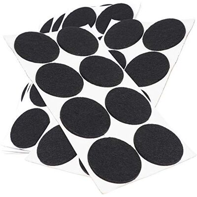 ADSAMM Feltrini autoadesivi - 50mm, 3.5mm, neri - Protettivi per mobili ADSAMM Feltrini autoadesivi - 50mm, 3.5mm, neri - Protettivi per mobili