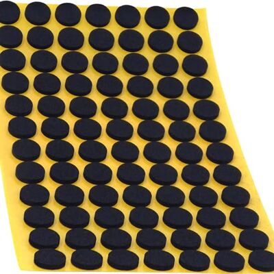 Adsamm ® / 84 x antiscivolo autoadesivi / neri / Ø 12 mm / tondi / piedini adesivi antisdrucciolo in gomma espansa EPDM / cuscinetti protettivi per arredi ® Quality Adsamm ® / 84 x antiscivolo autoadesivi / neri / Ø 12 mm / tondi / piedini adesivi antisdrucciolo in gomma espansa EPDM / cuscinetti protettivi per arredi ® Quality