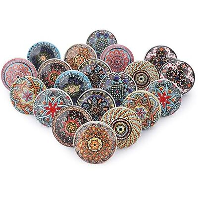 Ajuny - Multicolor Flower Ceramic - Multicolor - Knob Set Ajuny - Multicolor Flower Ceramic - Multicolor - Knob Set