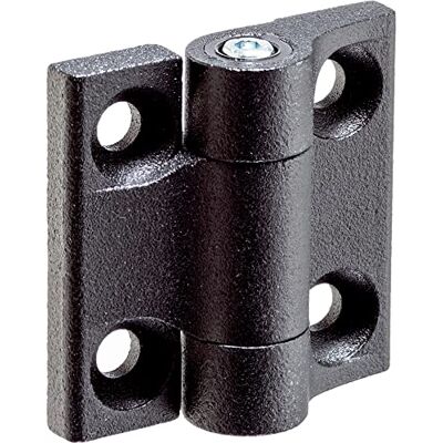 Halder - 25160.0505 - B1=50mm - NERO - Cerniera Halder - 25160.0505 - B1=50mm - NERO - Cerniera