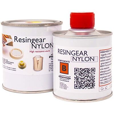 PROCHIMA - Resingear Nylon A+B - Resina Speciale ai Nanotubi di Carbonio - Resina PROCHIMA - Resingear Nylon A+B - Resina Speciale ai Nanotubi di Carbonio - Resina