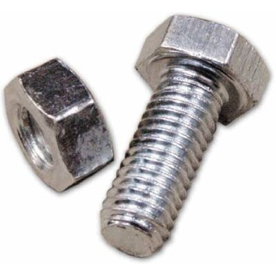 OEM Bulloni Zincati Classe 4.8 Te con Dado 8x15 mm per Scaffali conf. 100 pz OEM Bulloni Zincati Classe 4.8 Te con Dado 8x15 mm per Scaffali conf. 100 pz