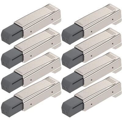 Blum otion braccio dritto Full Overlay cerniera per porte, finitura in nichel, Pack of 8, 8 Blum otion braccio dritto Full Overlay cerniera per porte, finitura in nichel, Pack of 8, 8