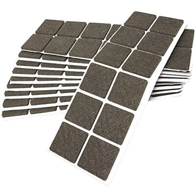 Adsamm FP-35-SA-BR-3535-12 120 feltrini marrone, 35 x 35 mm Adsamm FP-35-SA-BR-3535-12 120 feltrini marrone, 35 x 35 mm