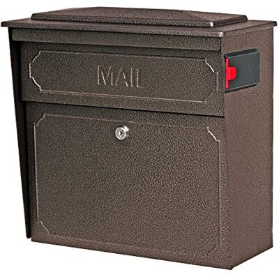 Boss 7173 Townhouse Locking Wall Mount Mailbox, Boss 7173 Townhouse Locking Wall Mount Mailbox,