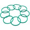 GorkeM O-ring Fluoro Gomma, 98mm OD, 90mm ID, 4mm Larghezza, Verde 5 Pezzi