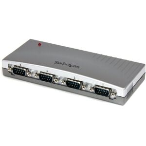 StarTech .com Hub Adattatore USB a seriale DB9 RS232 a 4 Porte con Bus Alimentato StarTech .com Hub Adattatore USB a seriale DB9 RS232 a 4 Porte con Bus Alimentato