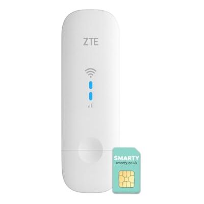 ZTE MF79U, Modem USB Wi-Fi sbloccato, Hotspot Wi-Fi da viaggio a basso costo per 10 dispositivi, porte per antenna esterna + 2 anni di garanzia (Bianco) ZTE MF79U, Modem USB Wi-Fi sbloccato, Hotspot Wi-Fi da viaggio a basso costo per 10 dispositivi, porte per antenna esterna + 2 anni di garanzia (Bianco)